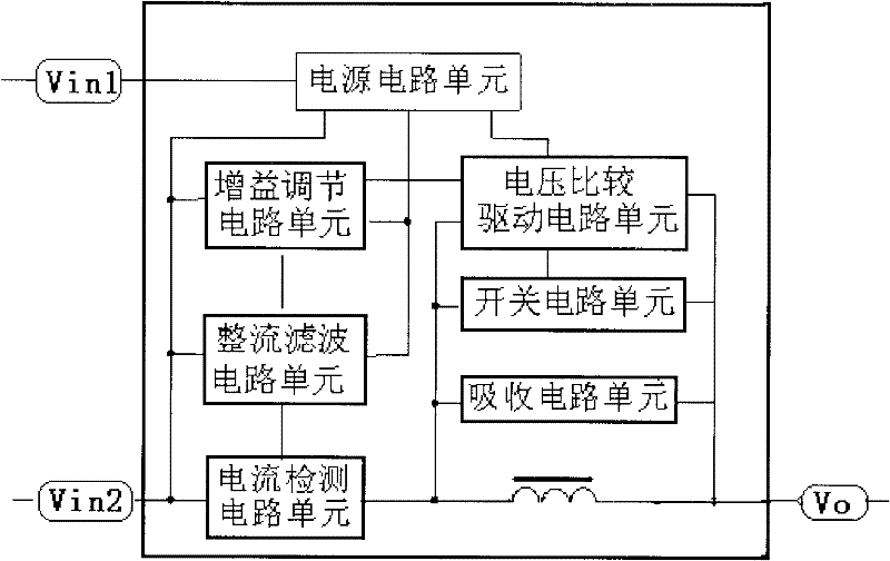 Phase-shift energy-saving circuit controlled by current