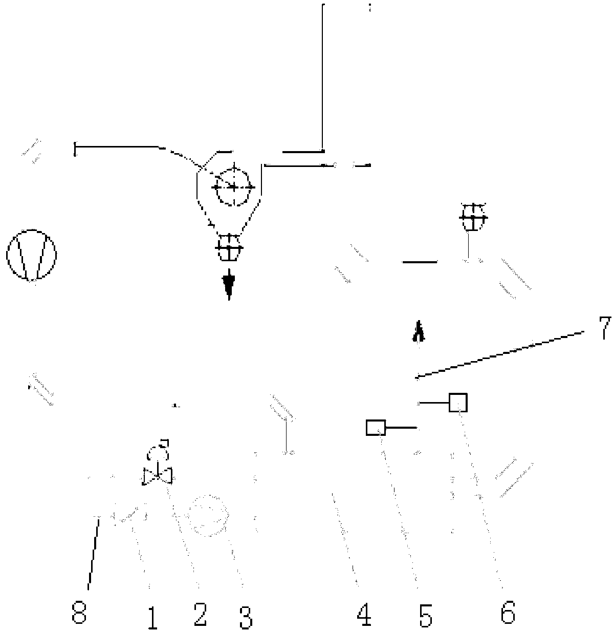 Control method and device of tobacco pneumatic drying air-heating furnace