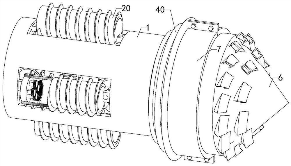 Full-automatic control system of heading machine