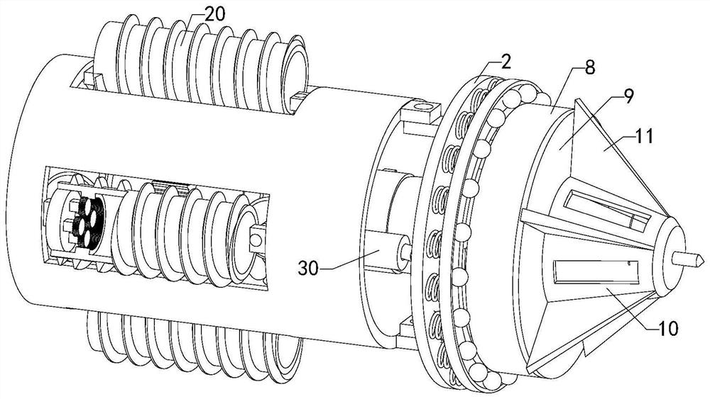 Full-automatic control system of heading machine