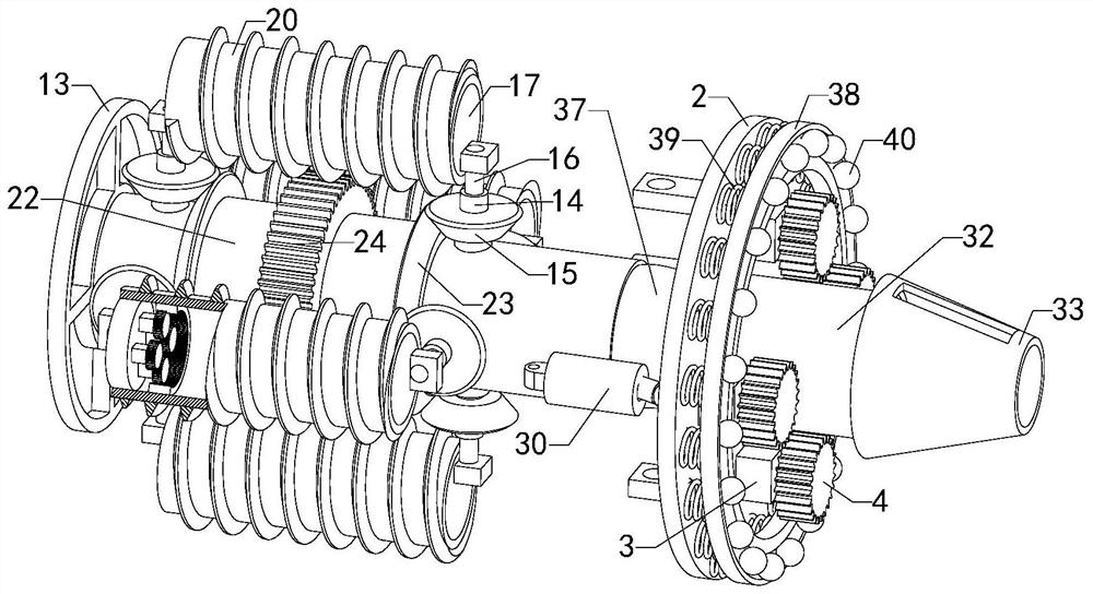 Full-automatic control system of heading machine