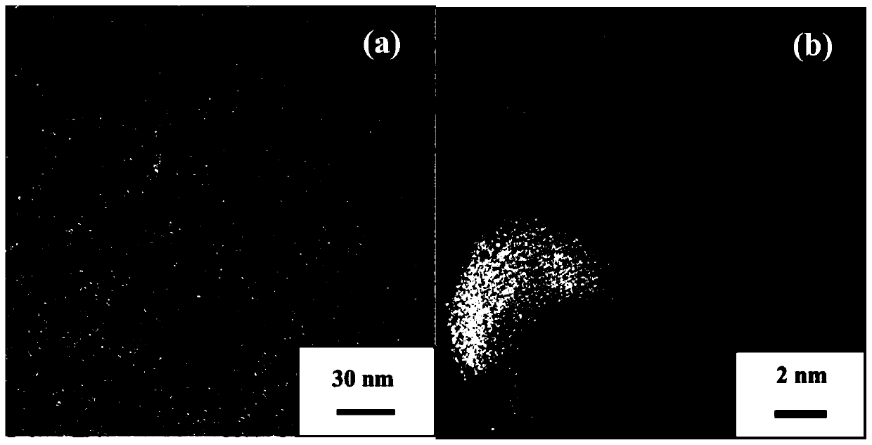 Monatomic palladium-cobalt bimetallic nano-catalyst for efficiently catalyzing benzene oxidation