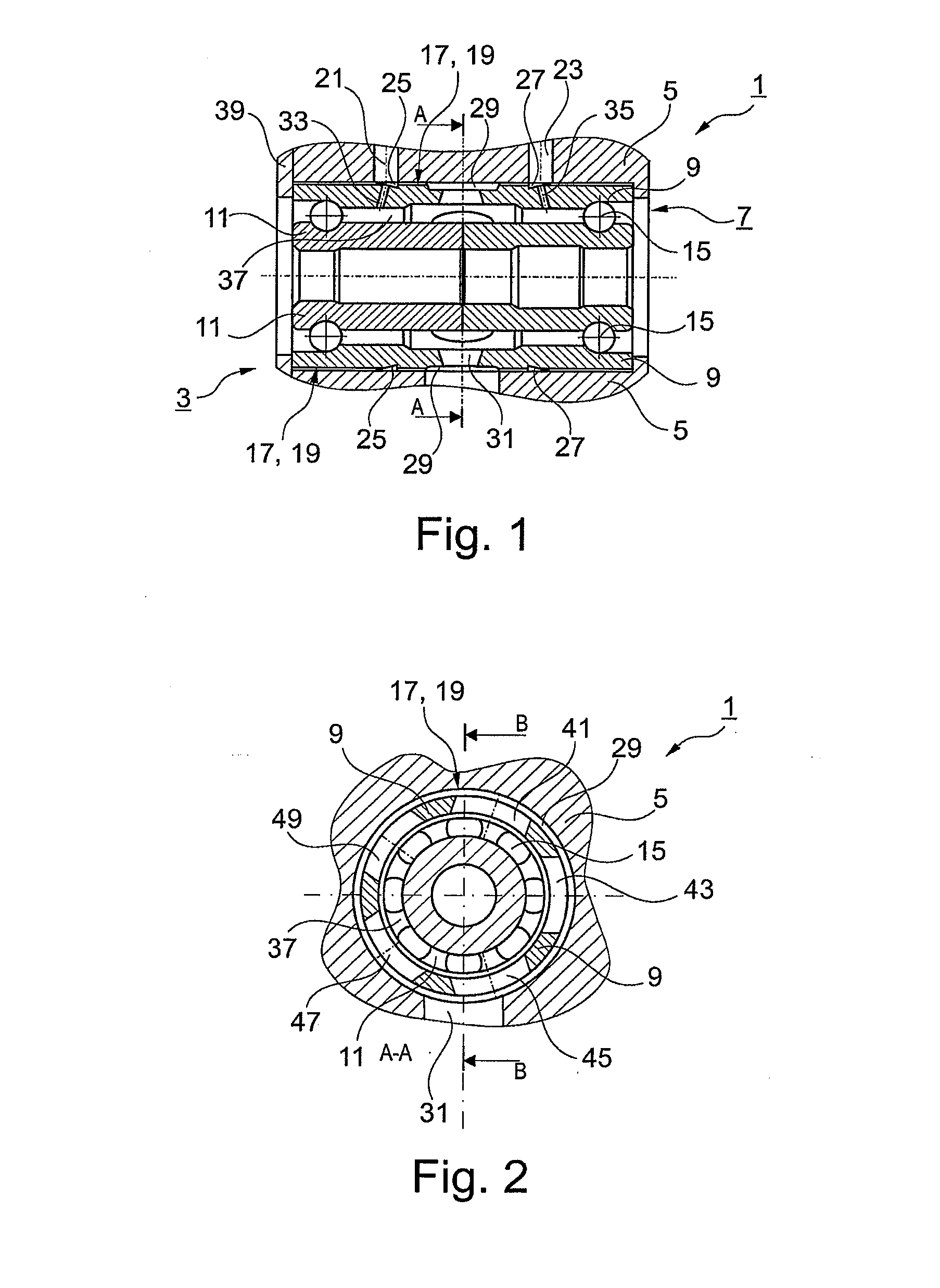 Bearing unit for a turbocharger