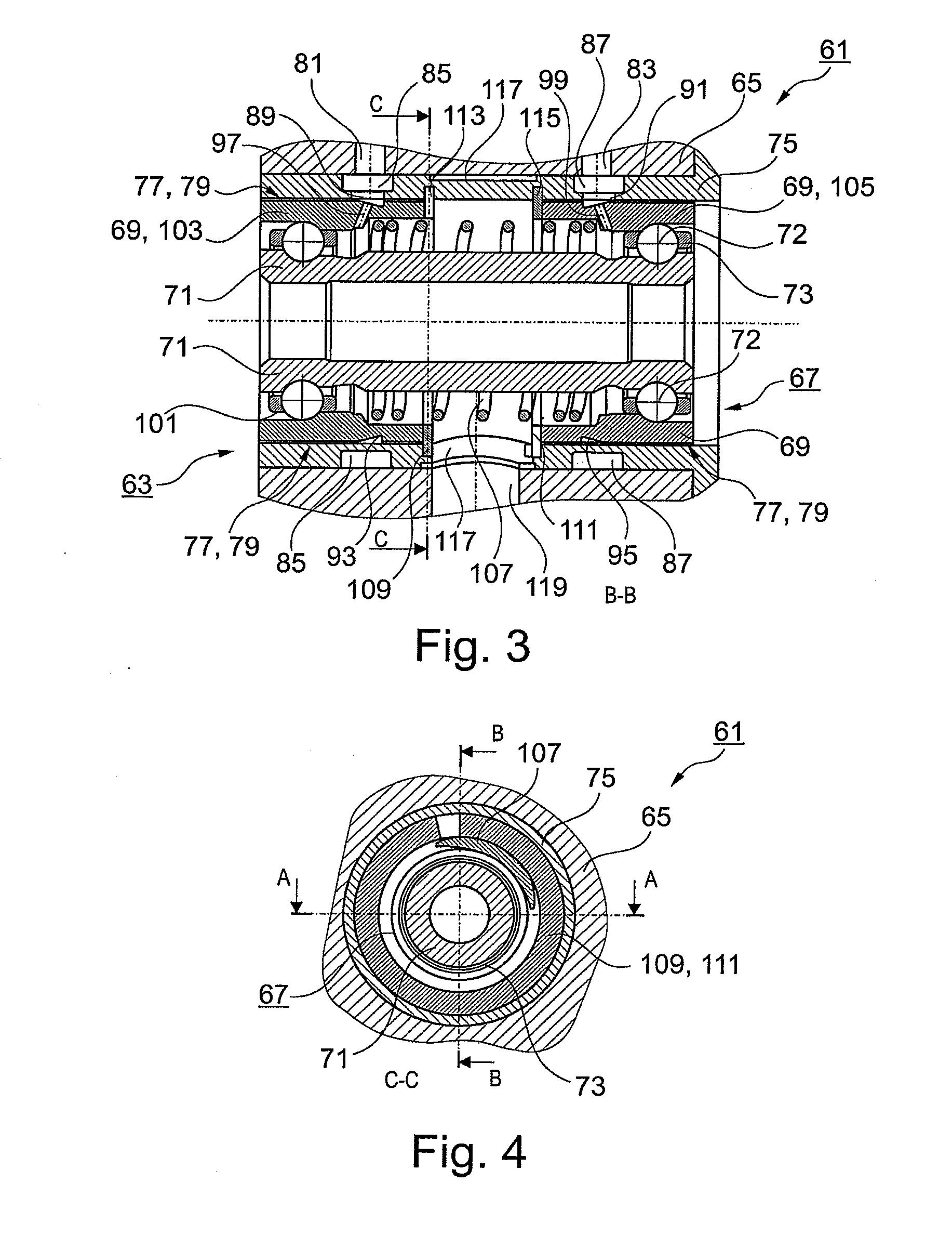 Bearing unit for a turbocharger