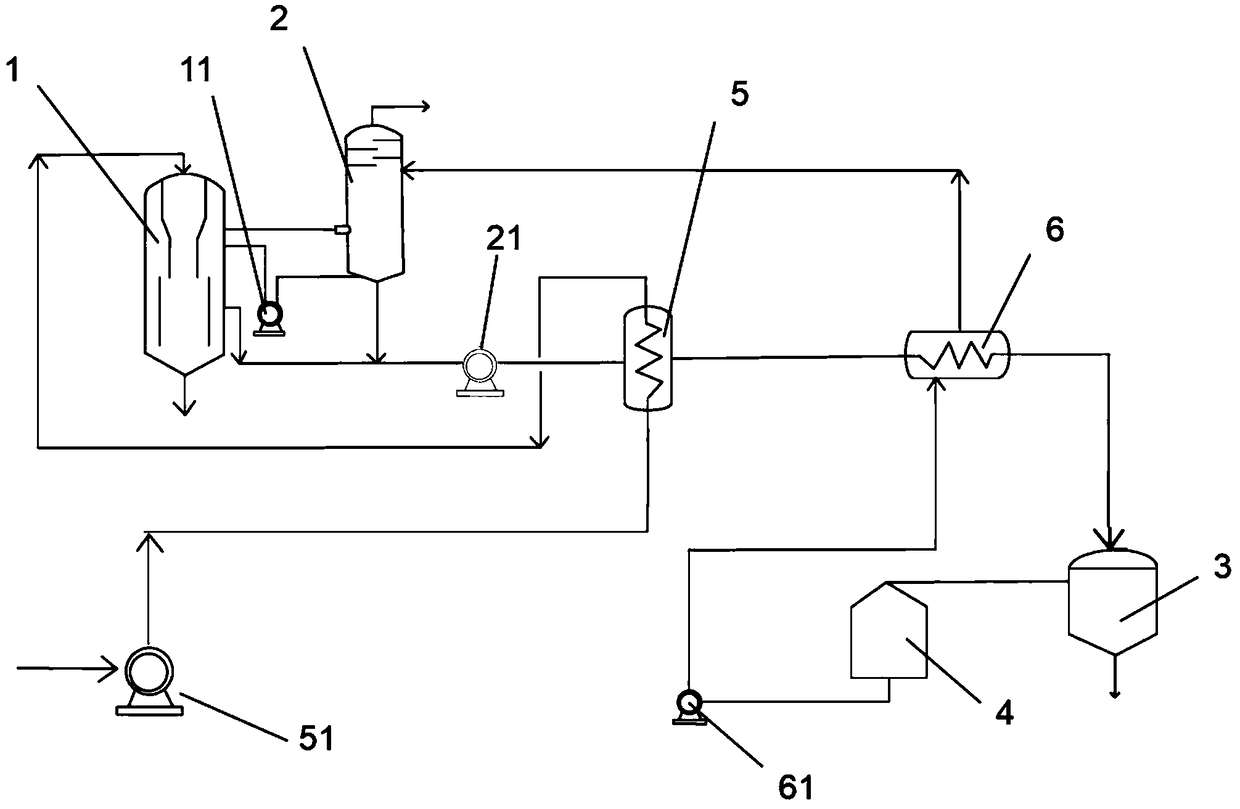 Phase-change-free heat-exchange integrated heating raw material coal water slurry gasification system and process