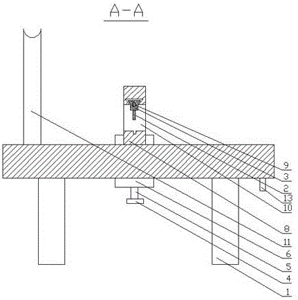 Cloth cutting-off device for textiles