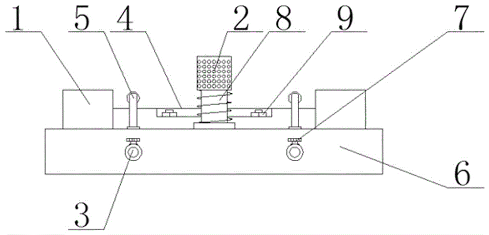 Special anti-blockage die-casting die for automobile casting