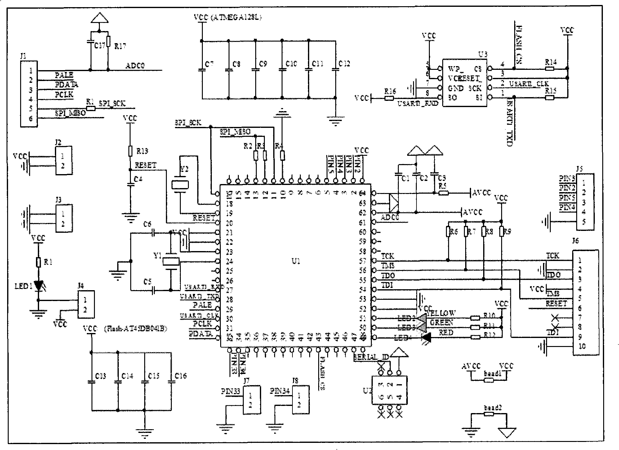 Single-phase control node apparatus of wireless sensor network