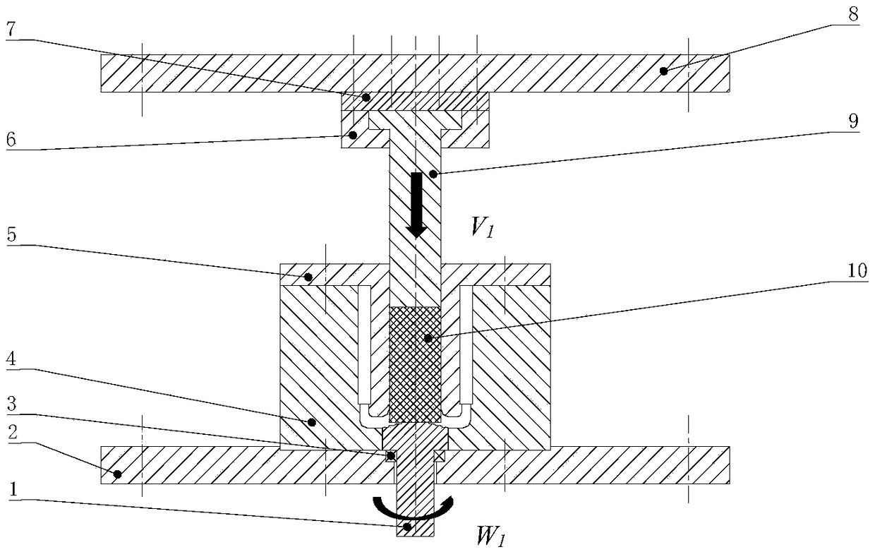 Torsion-extrusion composite strong-plastic forming method and technological device