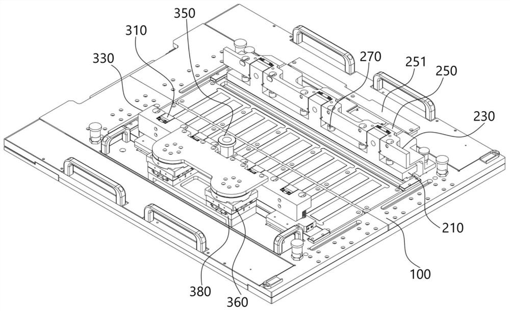 Two-side alignment and inspection device for display panel