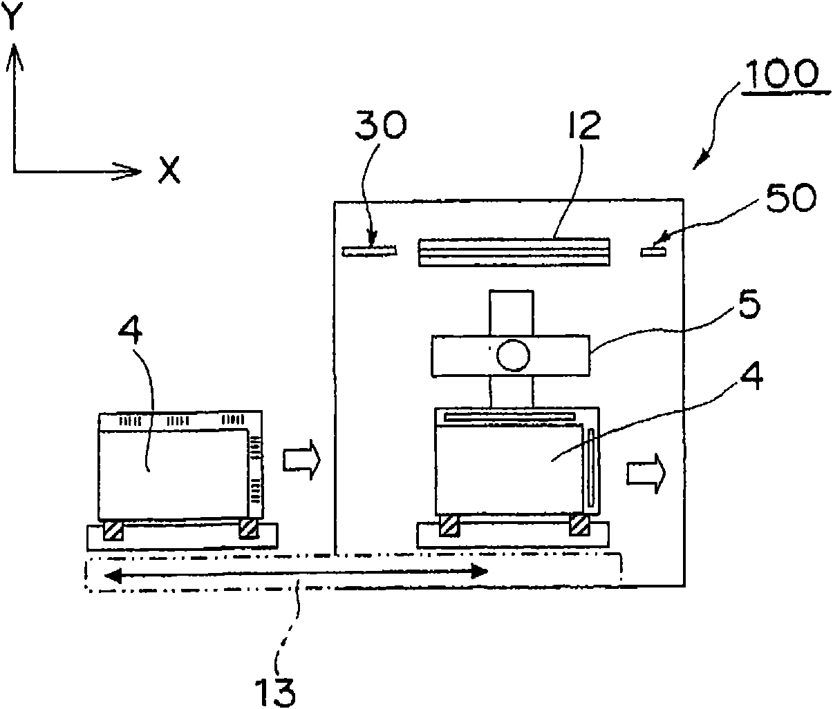 Working device, adhesive tape applying device, and method of adding tape member