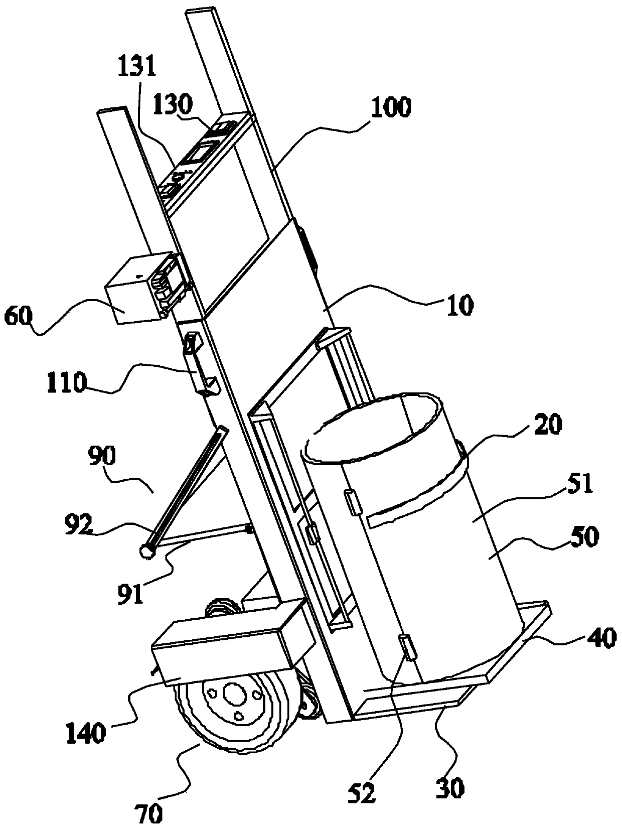 Gas cylinder charging assistance device and using method