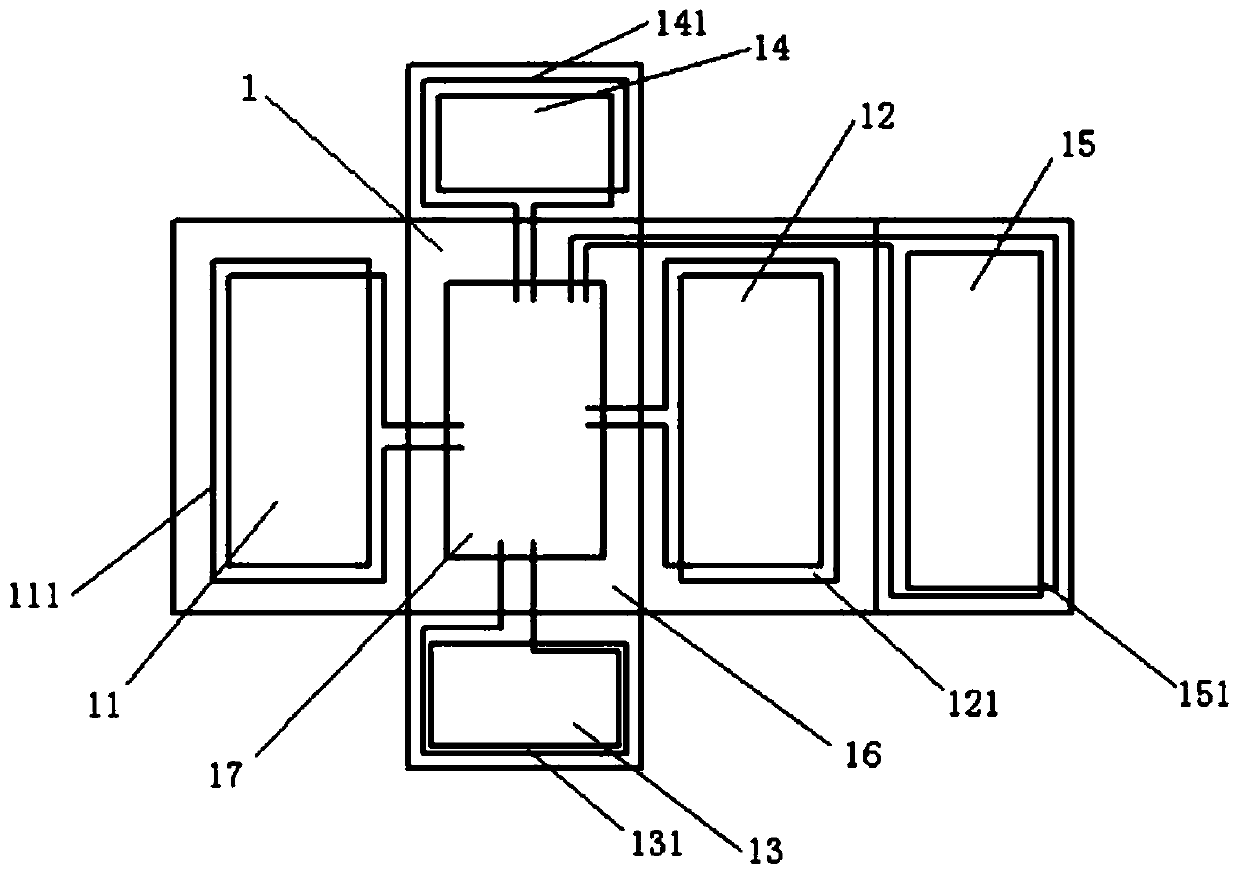 A kind of three-dimensional antenna and its application electronic equipment and using method