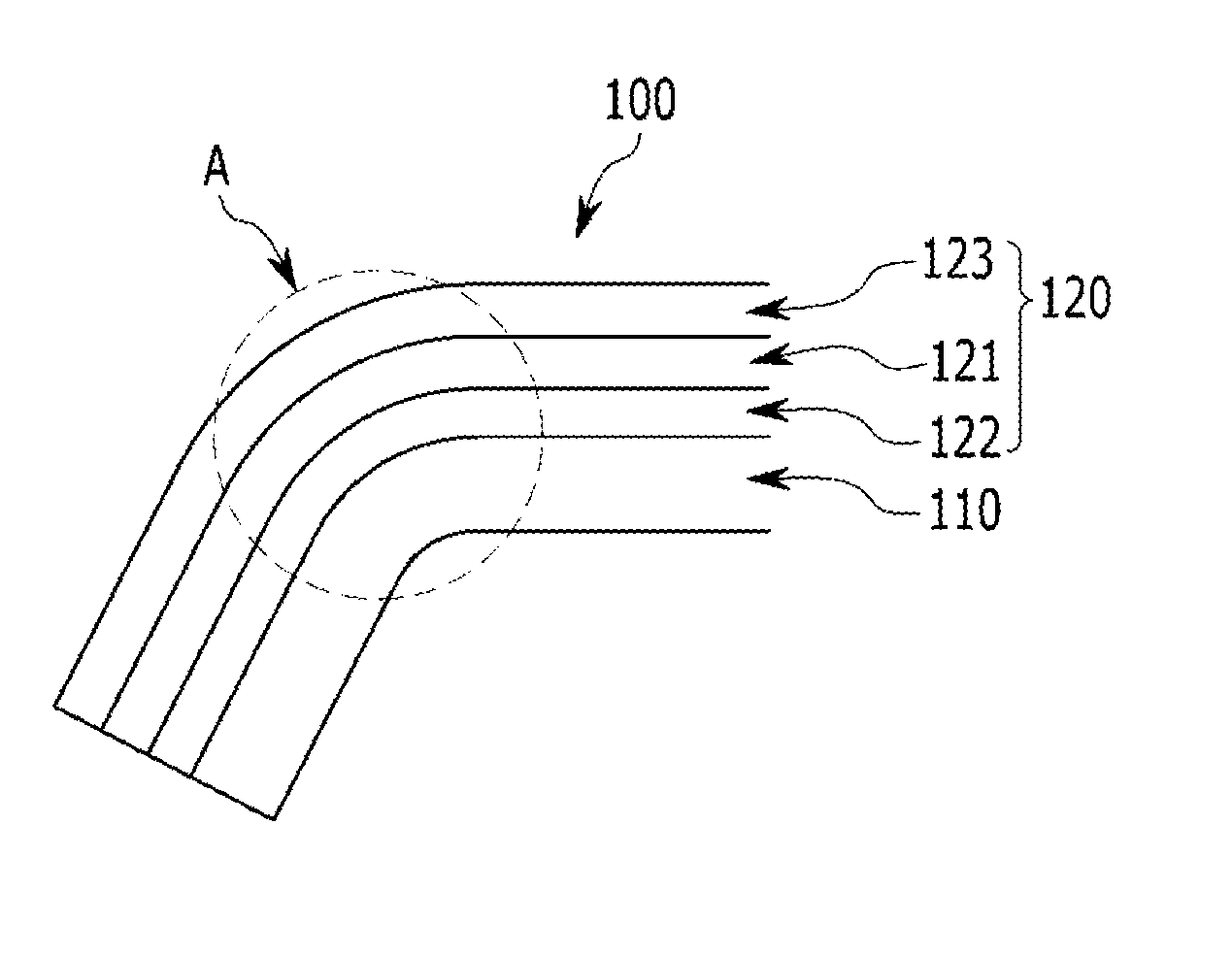 Window for display device and display device including the window panel