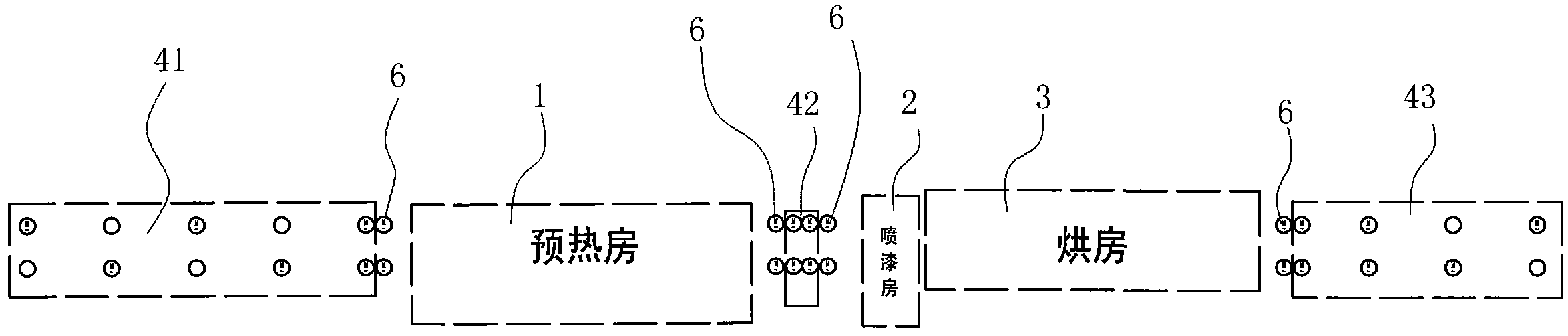 Steel pipe lifting carrier roller device