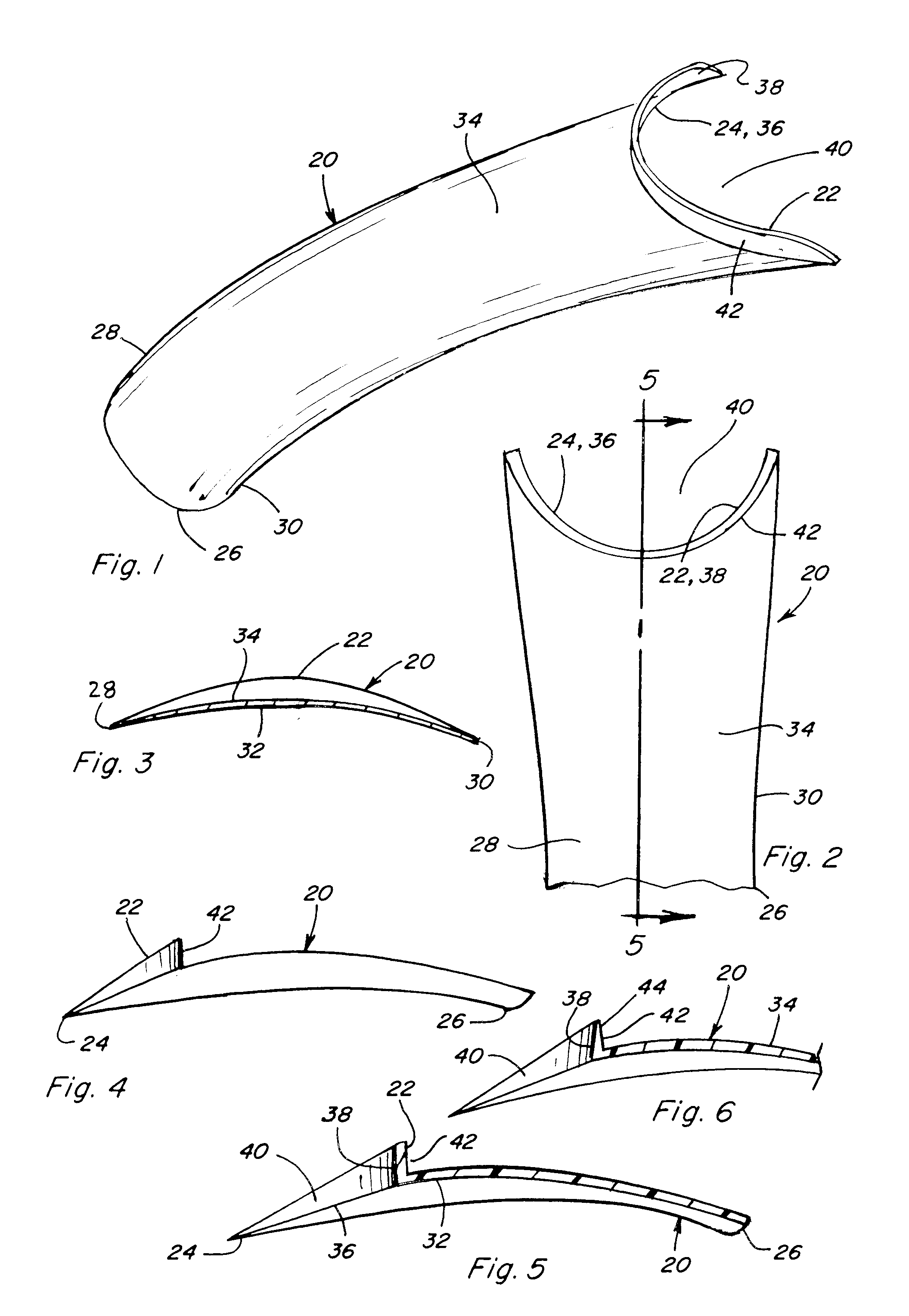 Artificial nail with upstanding feature and method of use