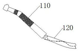 A device and method for cleaning and disinfecting the pipeline of a dental clinic treatment chair