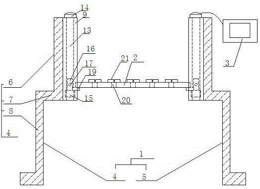 Quick electrode replacing device