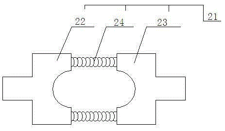 Quick electrode replacing device