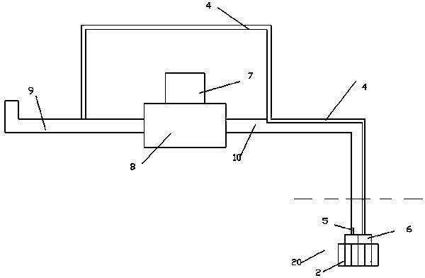 Water pumping device with sliding conical bearing and ball thrust bearing