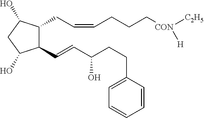 Fixed dose combination of bimatoprost and brimonidine