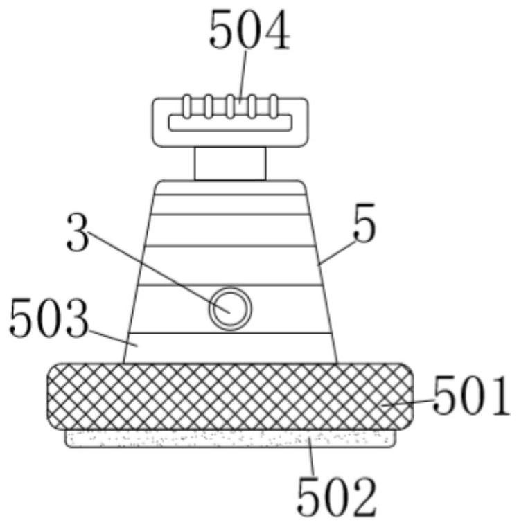 Adjustable single-point type acne removing apparatus