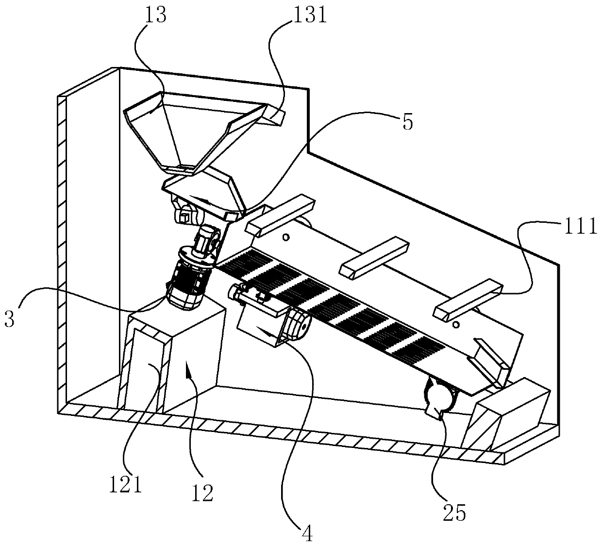 Peanut root removal device