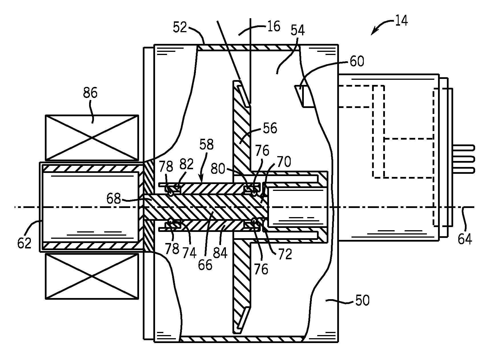 Composite coating for improved wear resistance for x-ray tube bearings