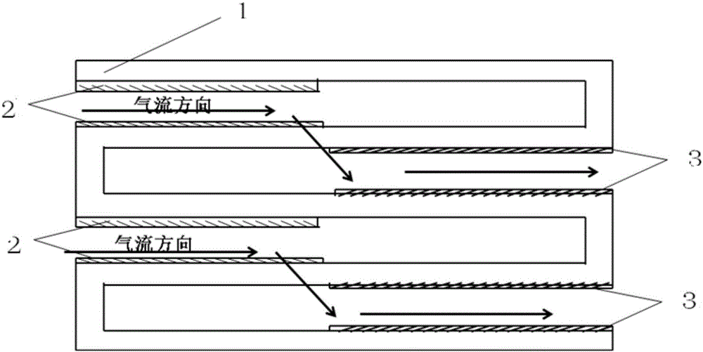 Gasoline car particle capturing catalyst and preparation method thereof