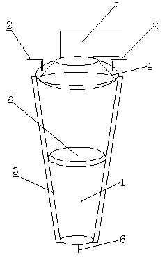 Molecular distillation device