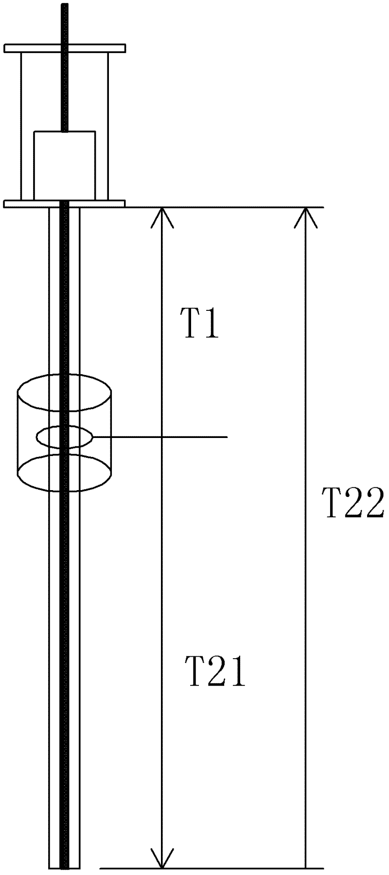 Self-calibration method and system for magnetostriction liquid level sensor