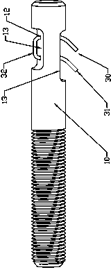 Reinforced chemical anchor bolt