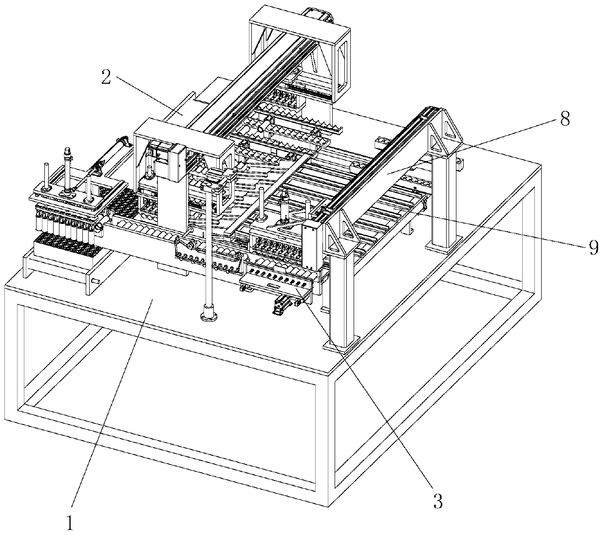 High-speed sorting mechanism for batteries