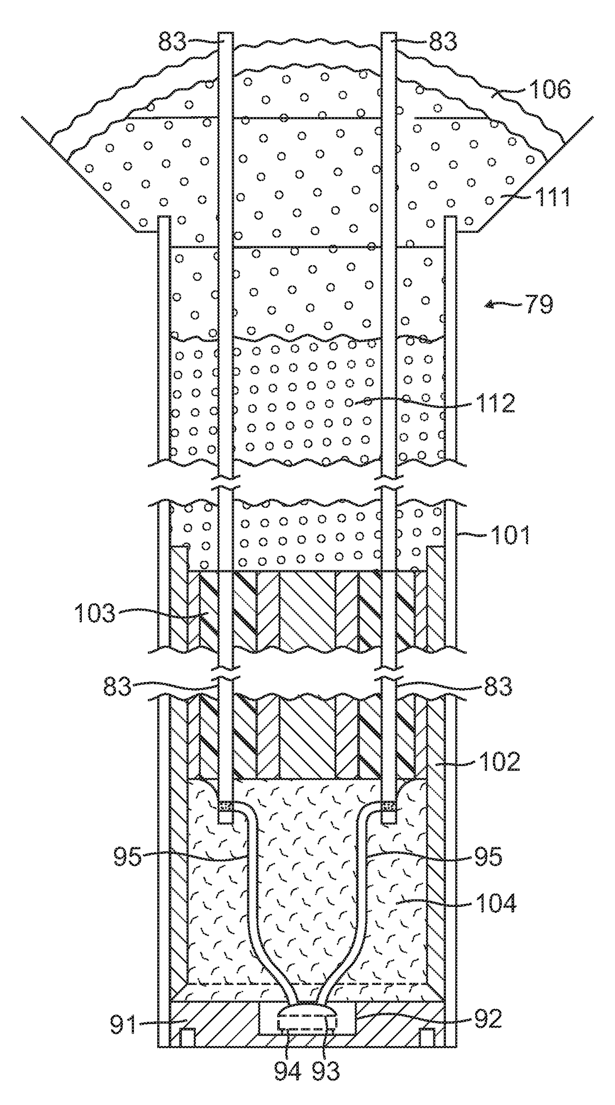 Thermal dispersion mass flow rate, material interface, and liquid level sensing transducer