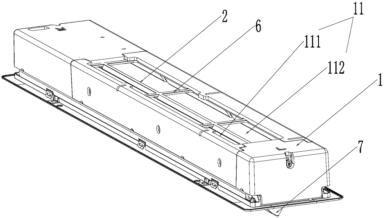 Air outlet structure and indoor unit