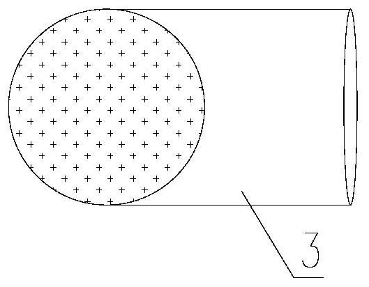 A self-denitration system and process for combustion and self-denitration in the dense and thin oxygen-containing zones of the calciner