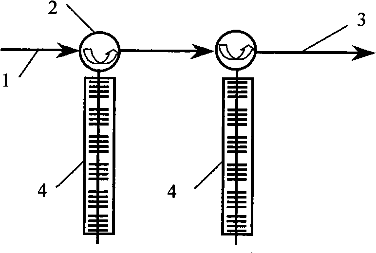 Optical code converter based on Bragg grating of super-structure optical fiber