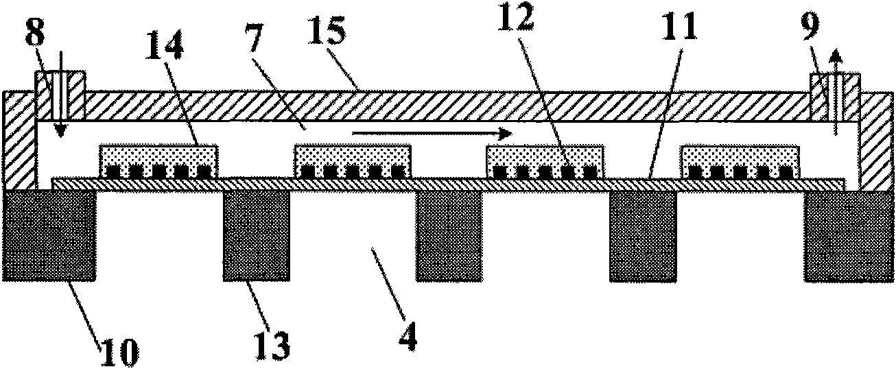 Large area MEMS membrane type gas enricher