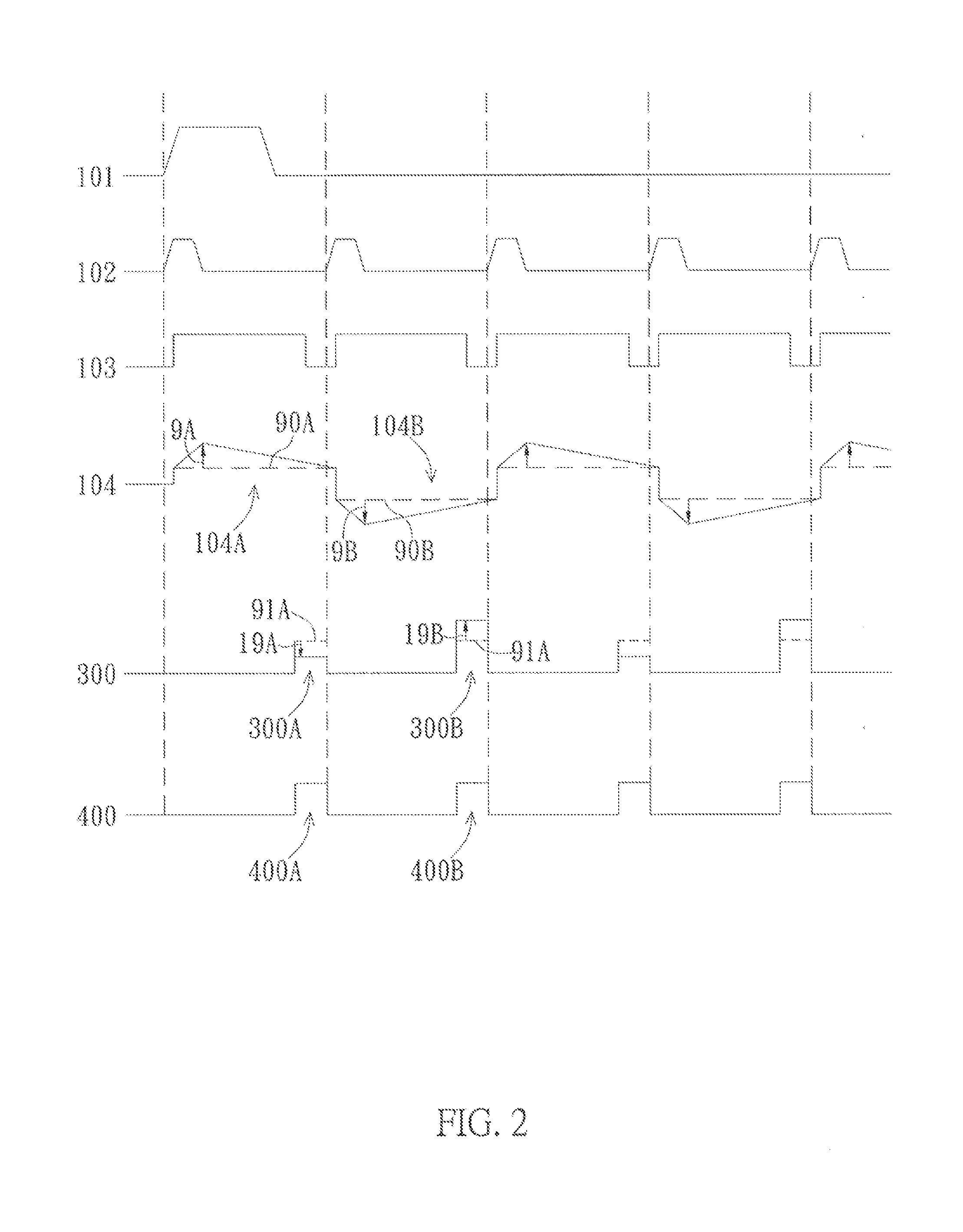 Driving circuit having noise immunity