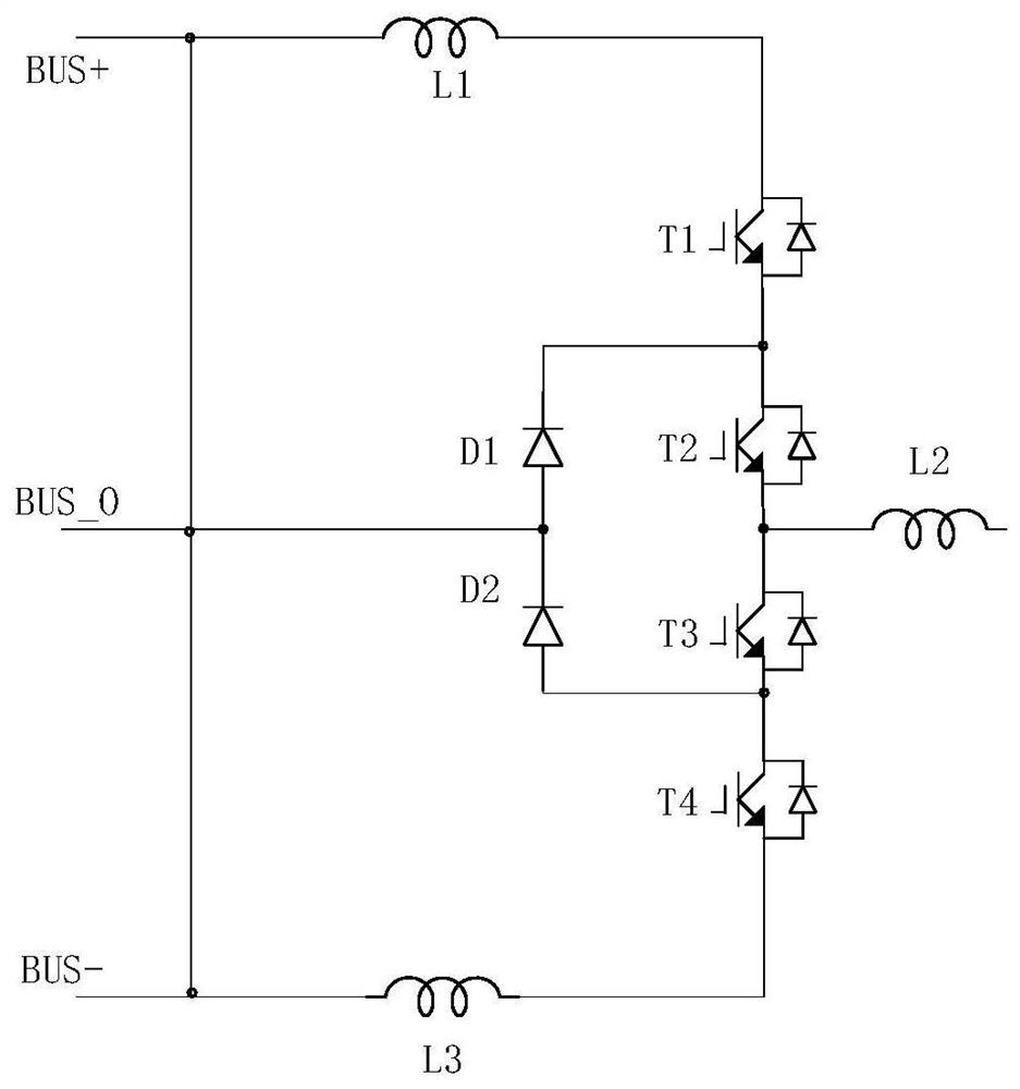 A three-level topology circuit, single-phase inverter and three-phase inverter