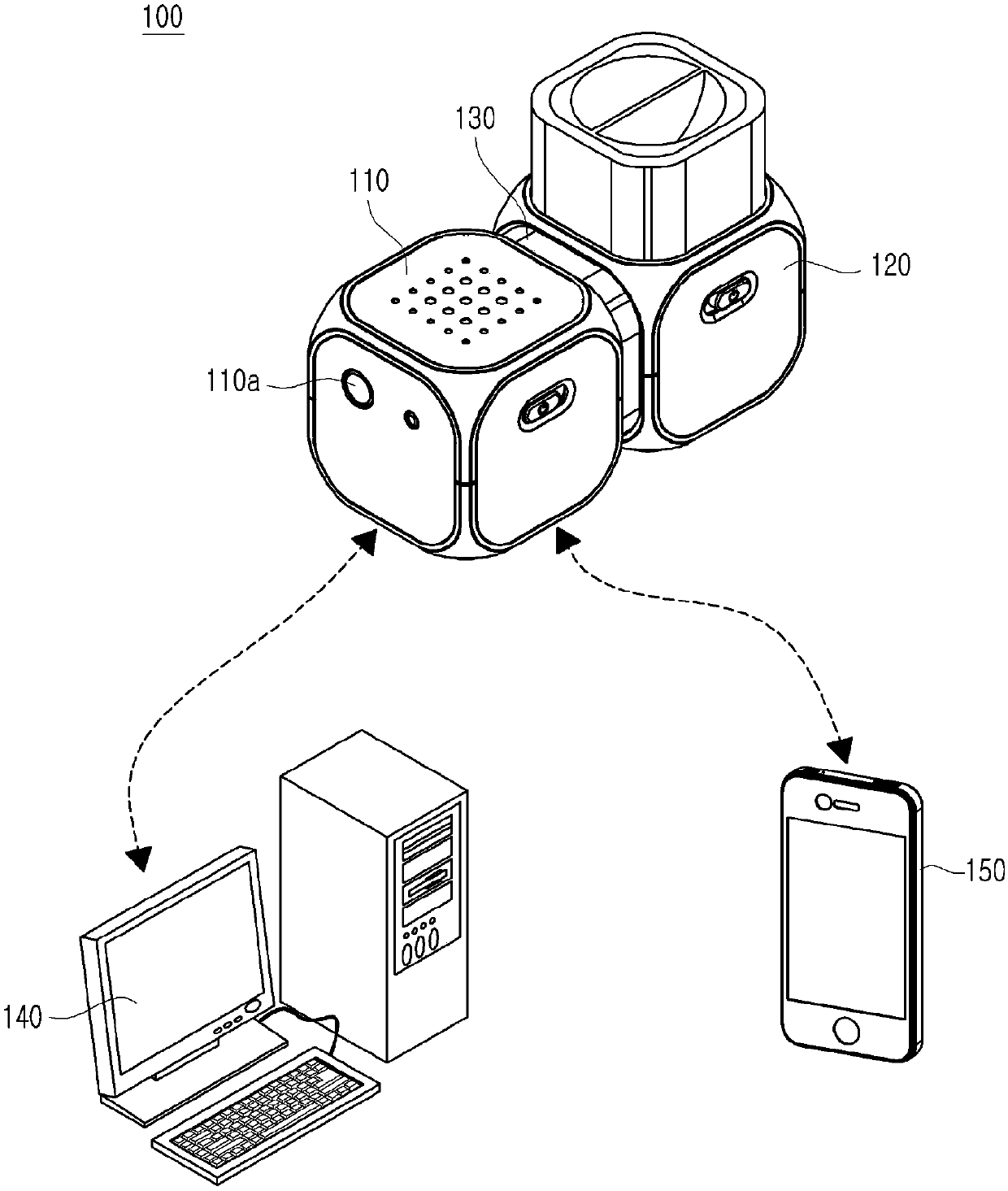 Iot-based modular robotics system