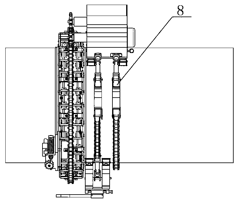 Rotary cutting beveling machine