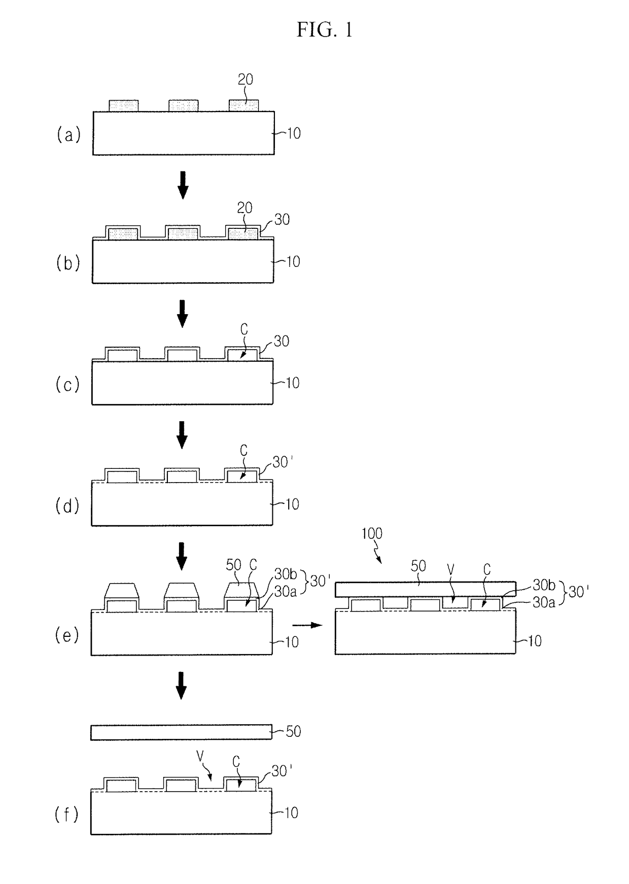 Semiconductor stacking structure, and method and apparatus for separating nitride semiconductor layer using same