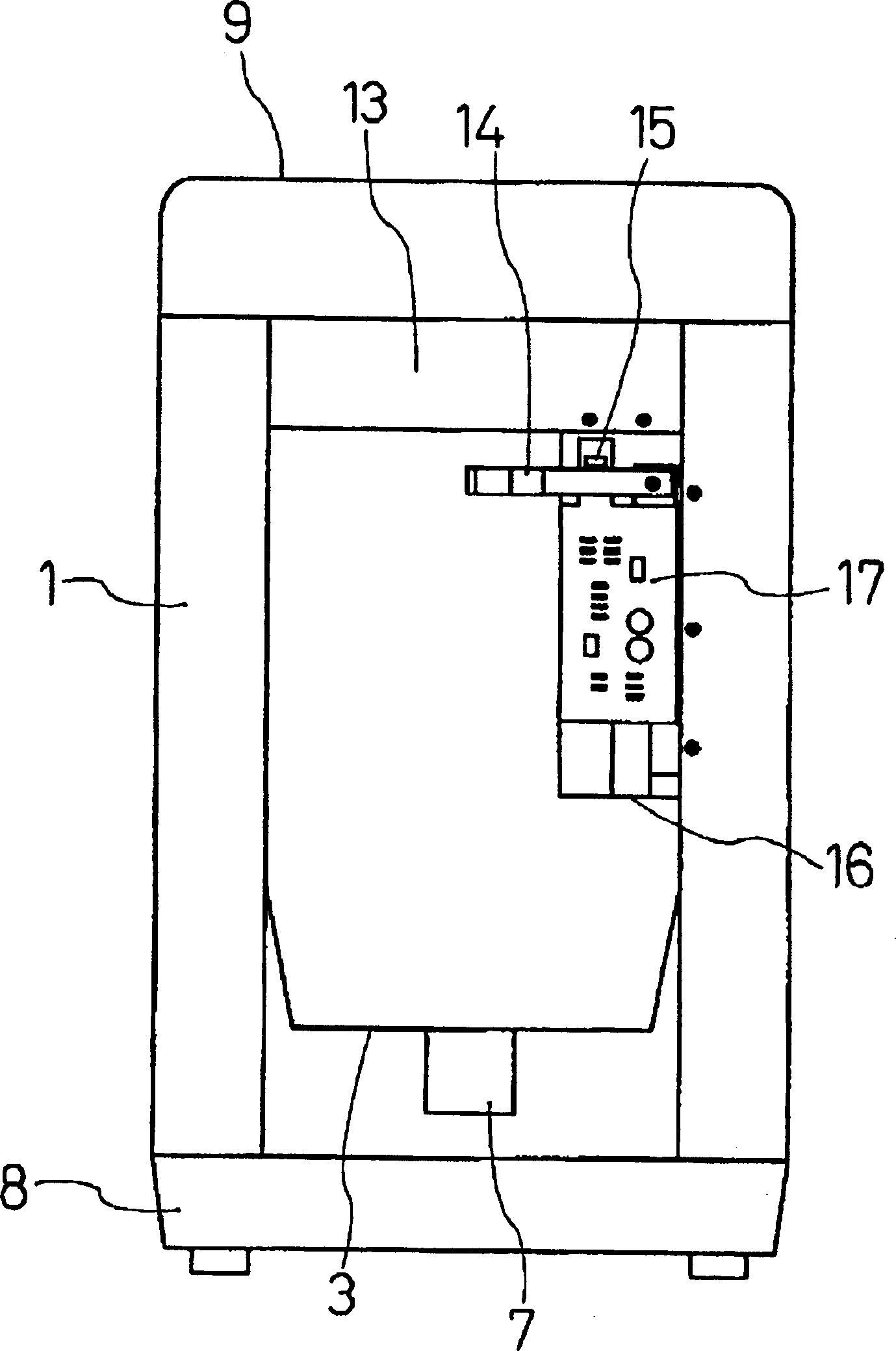 Apparatus and method for detecting imbalance in washing machines