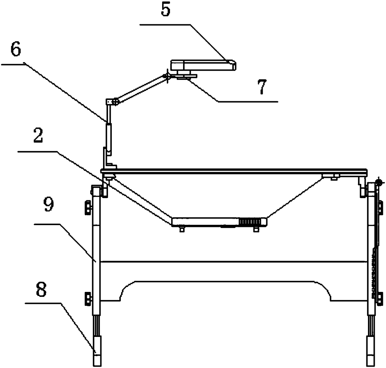 Internet of things-based man-machine interactive plotting system and operation method thereof