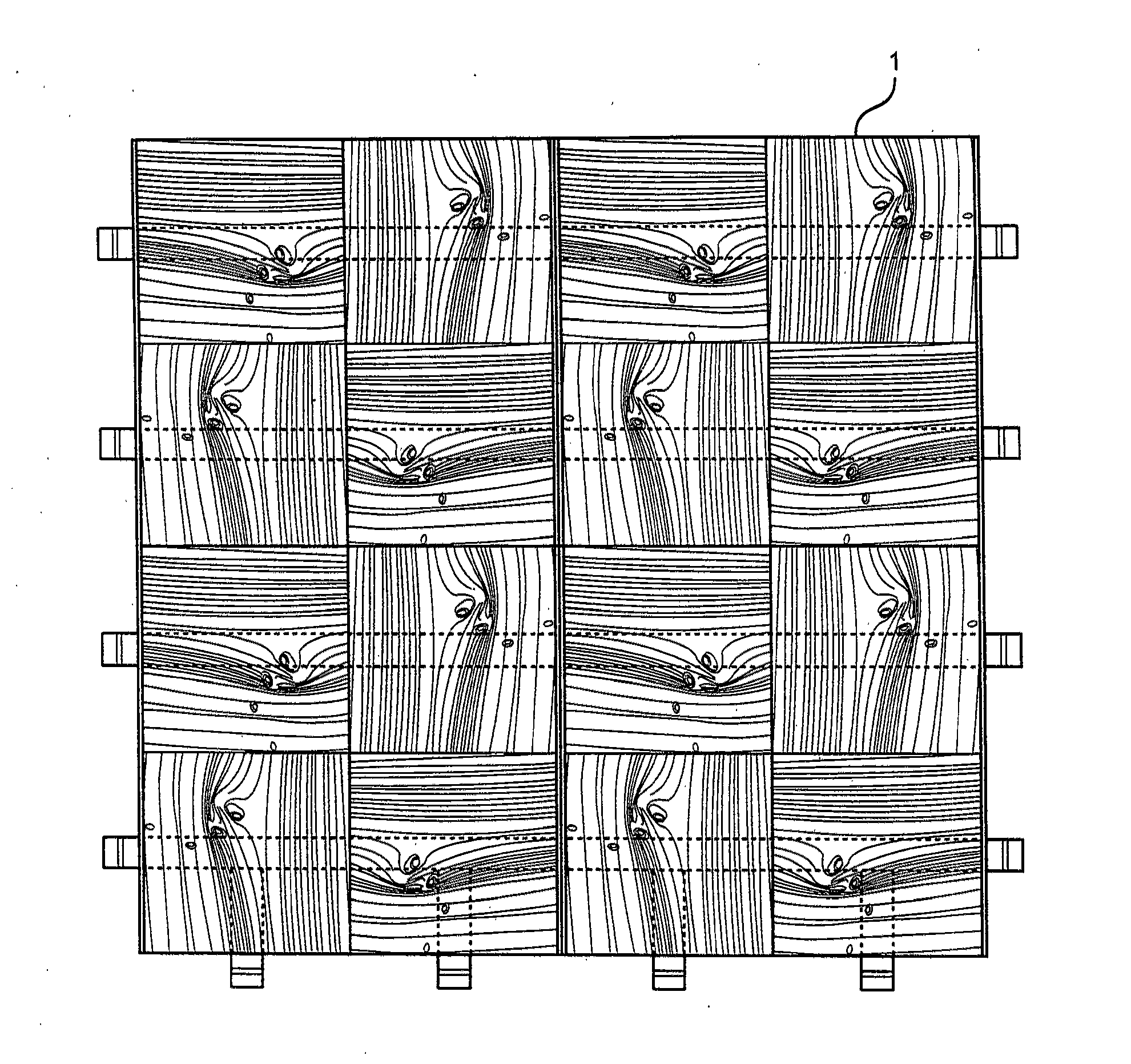 Interlocking temporary modular floor