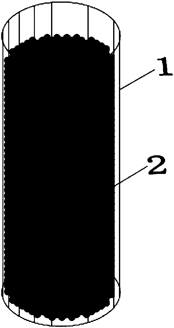 Sludge-based microporous frame capture net wall and method for remediating groundwater heavy metal pollution