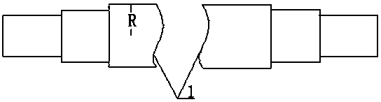 Threaded rod compressor broken main shaft burying shaft repairing method