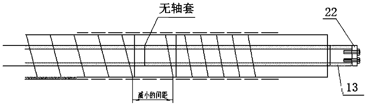 Screw propelling type high-pressure solid-liquid separation machine