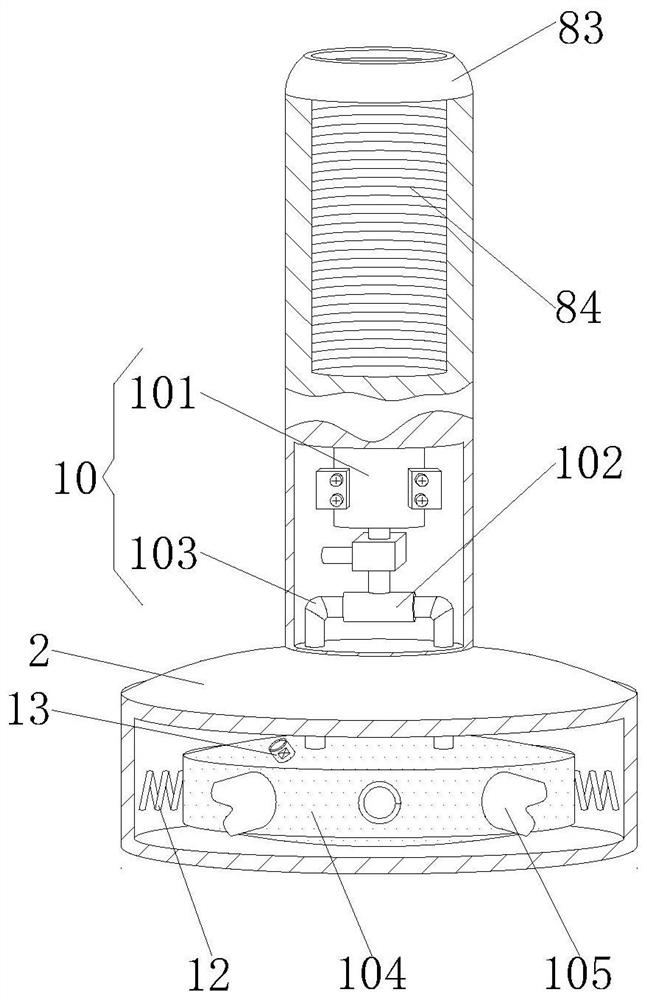 Portable engineering surveying and mapping device for geological mineral exploration